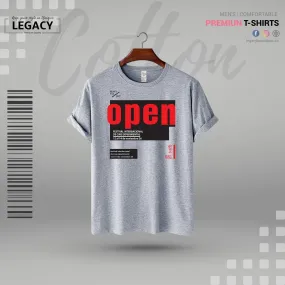 Open Printed Men's Premium T-Shirt