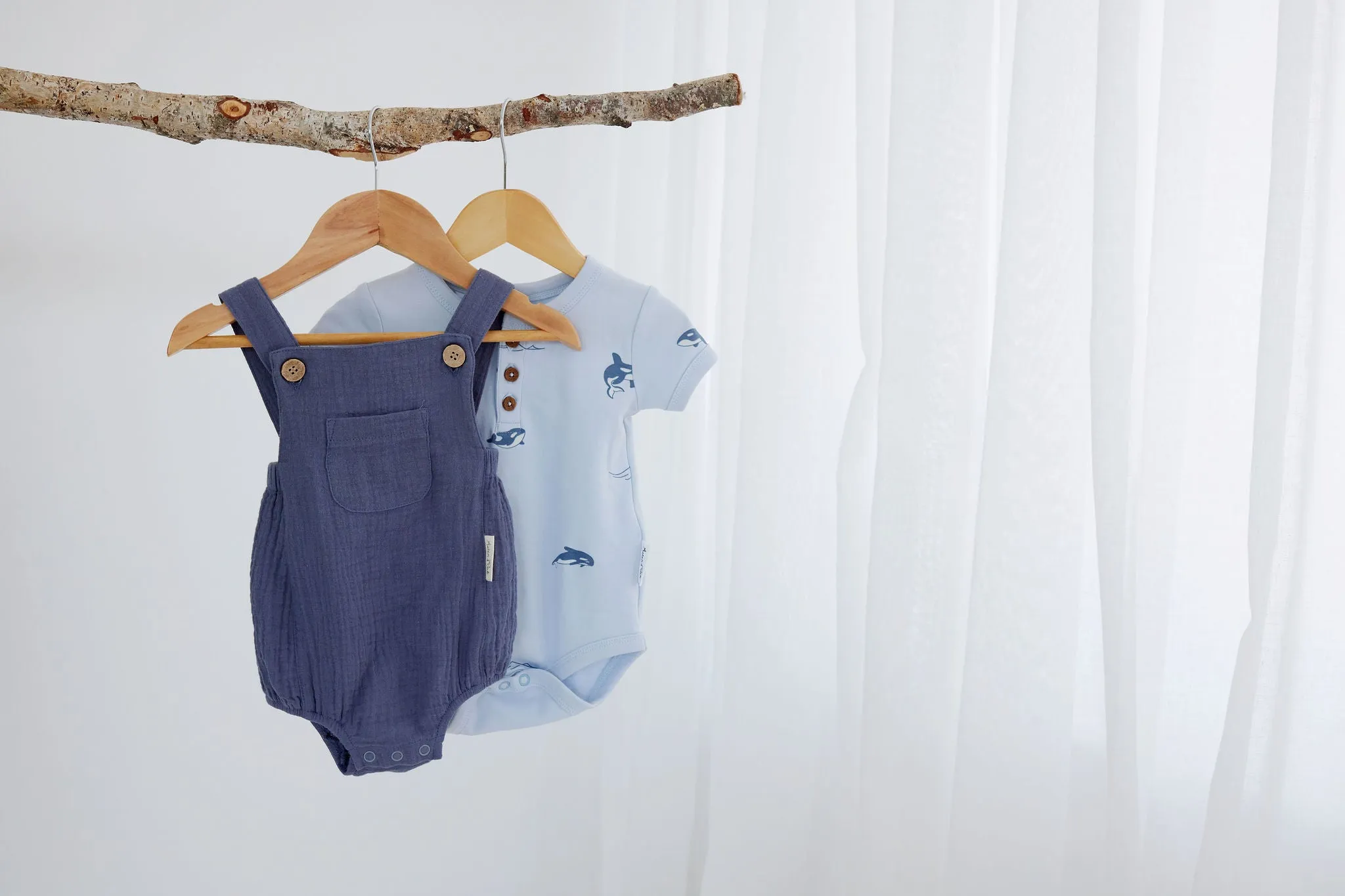 Orca AOP Henley Onesie