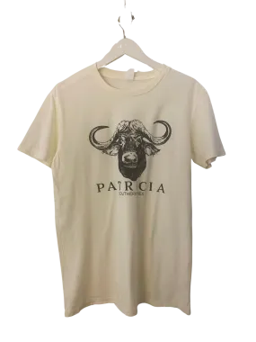 PATRICIA Graphic T Ivory with Black