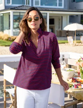 PATRICK Red and Navy French Stripe, Heritage Jersey
