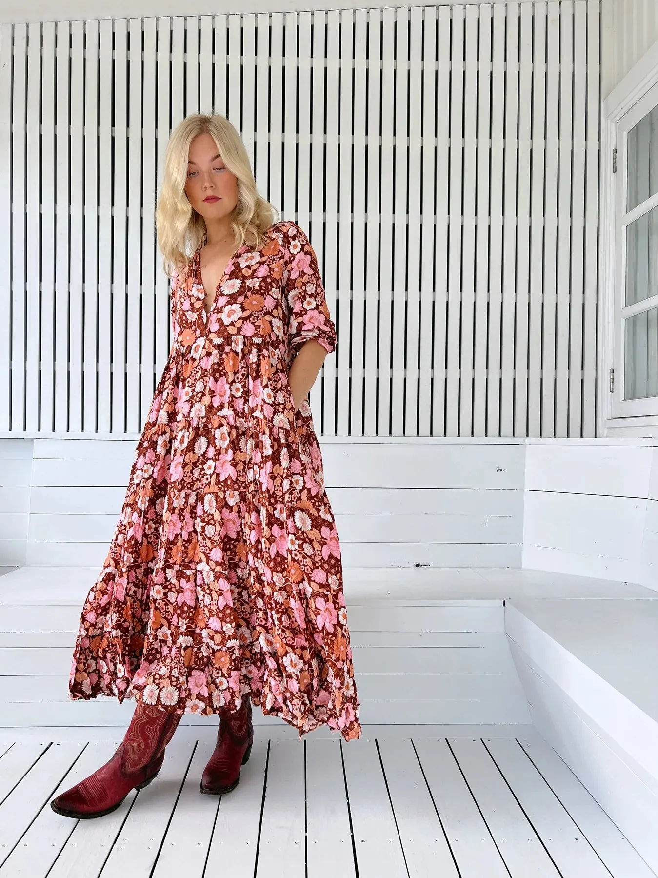 Pixie Print - Tilli Maxi Dress