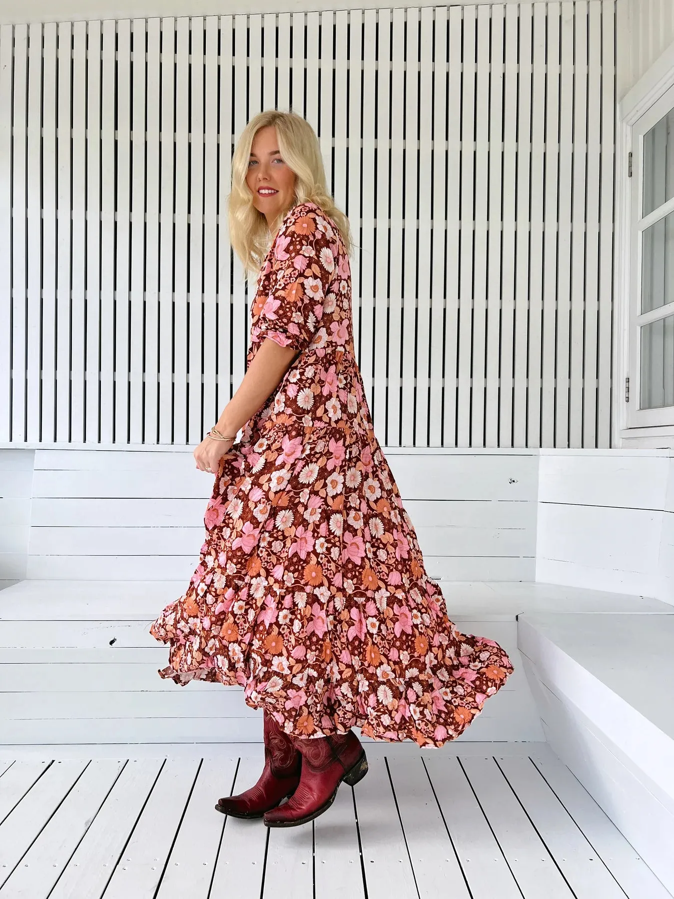 Pixie Print - Tilli Maxi Dress