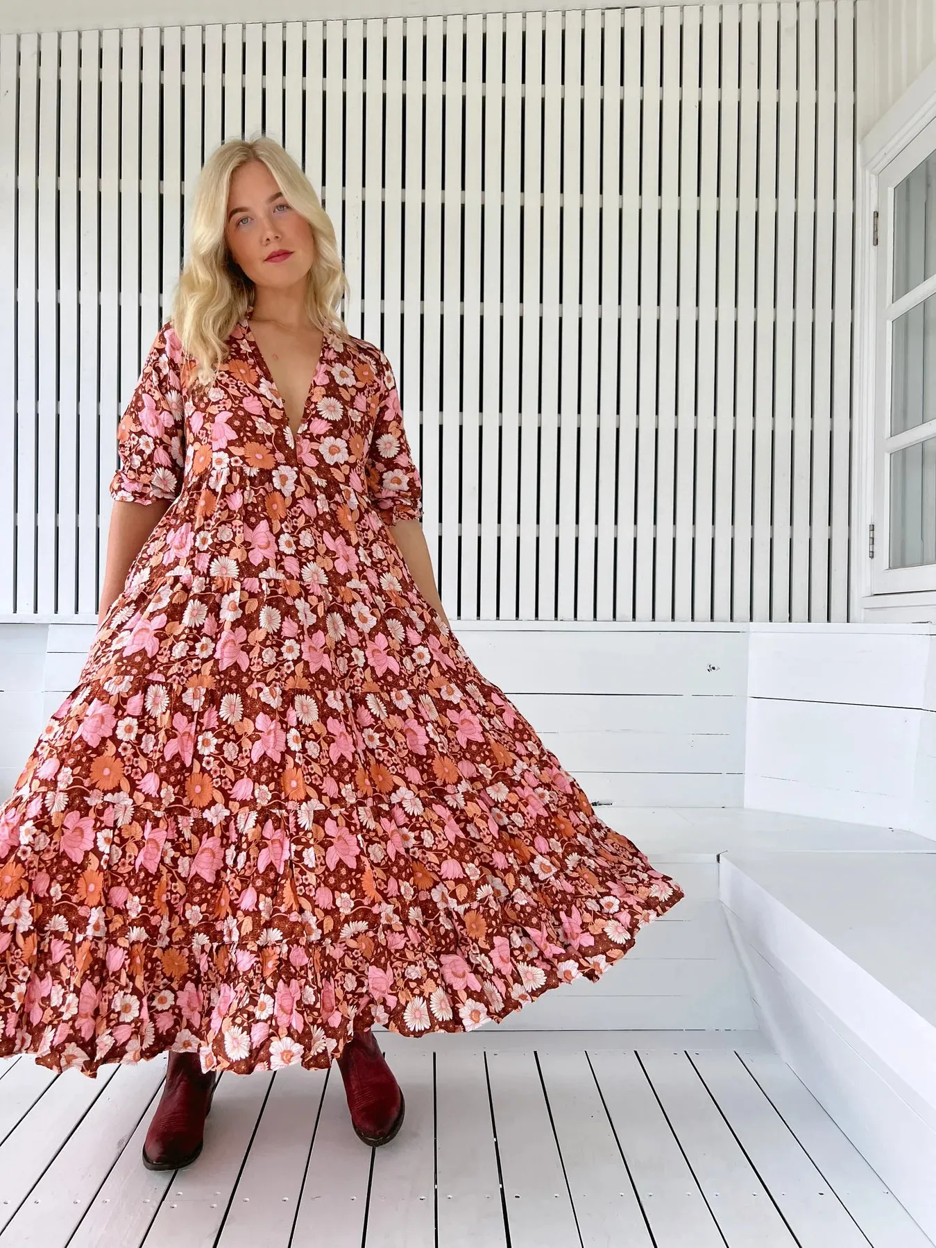Pixie Print - Tilli Maxi Dress