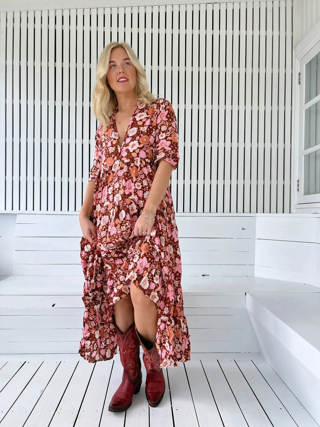 Pixie Print - Tilli Maxi Dress