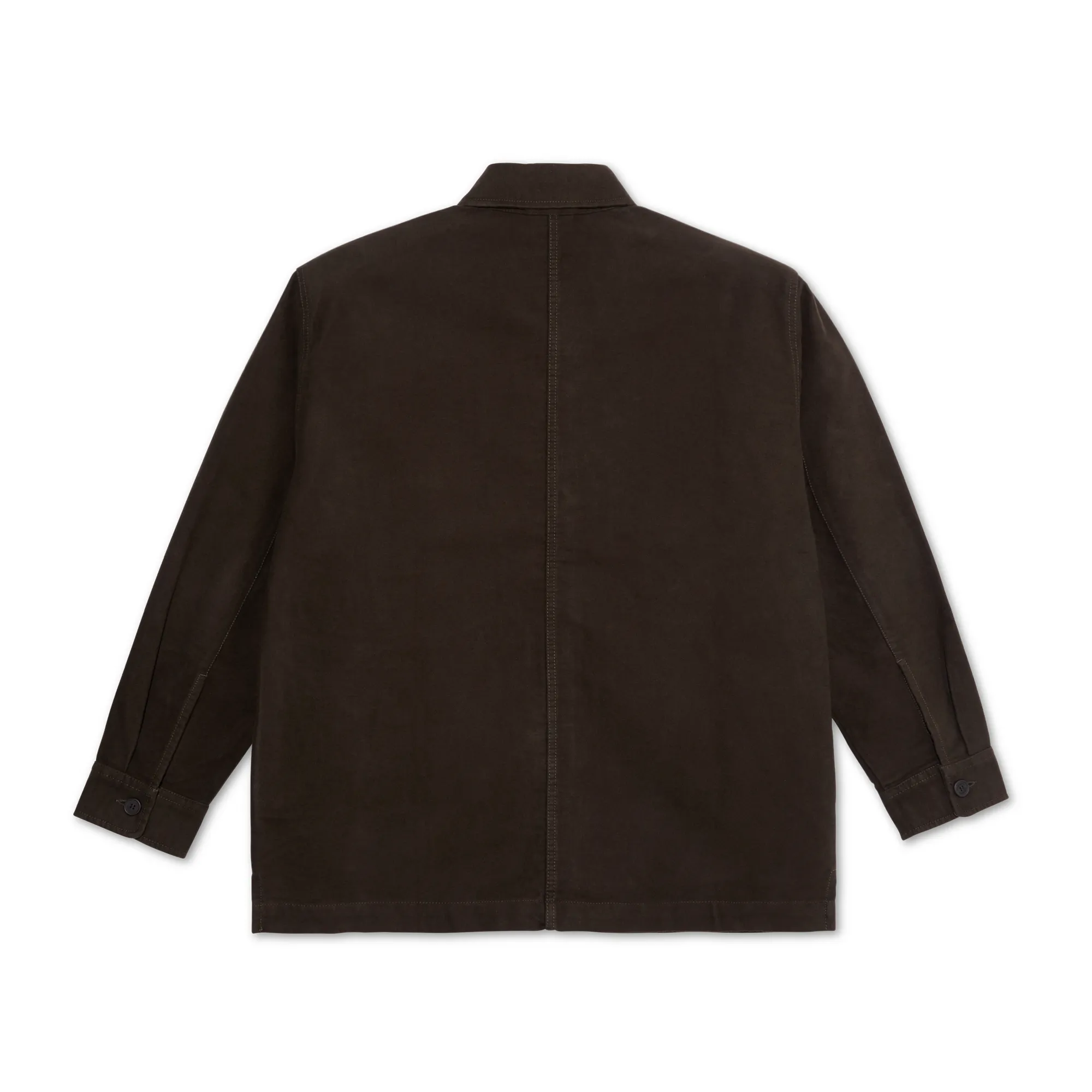 Polar - Brushed Twill Theodore Overshirt - Dark Olive