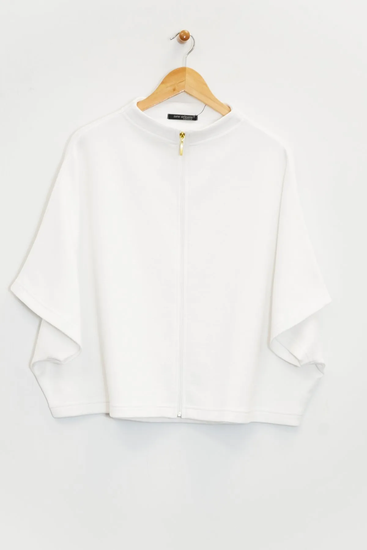 Poncho Zipped Jacket