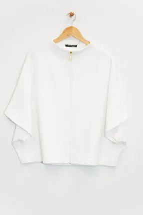 Poncho Zipped Jacket