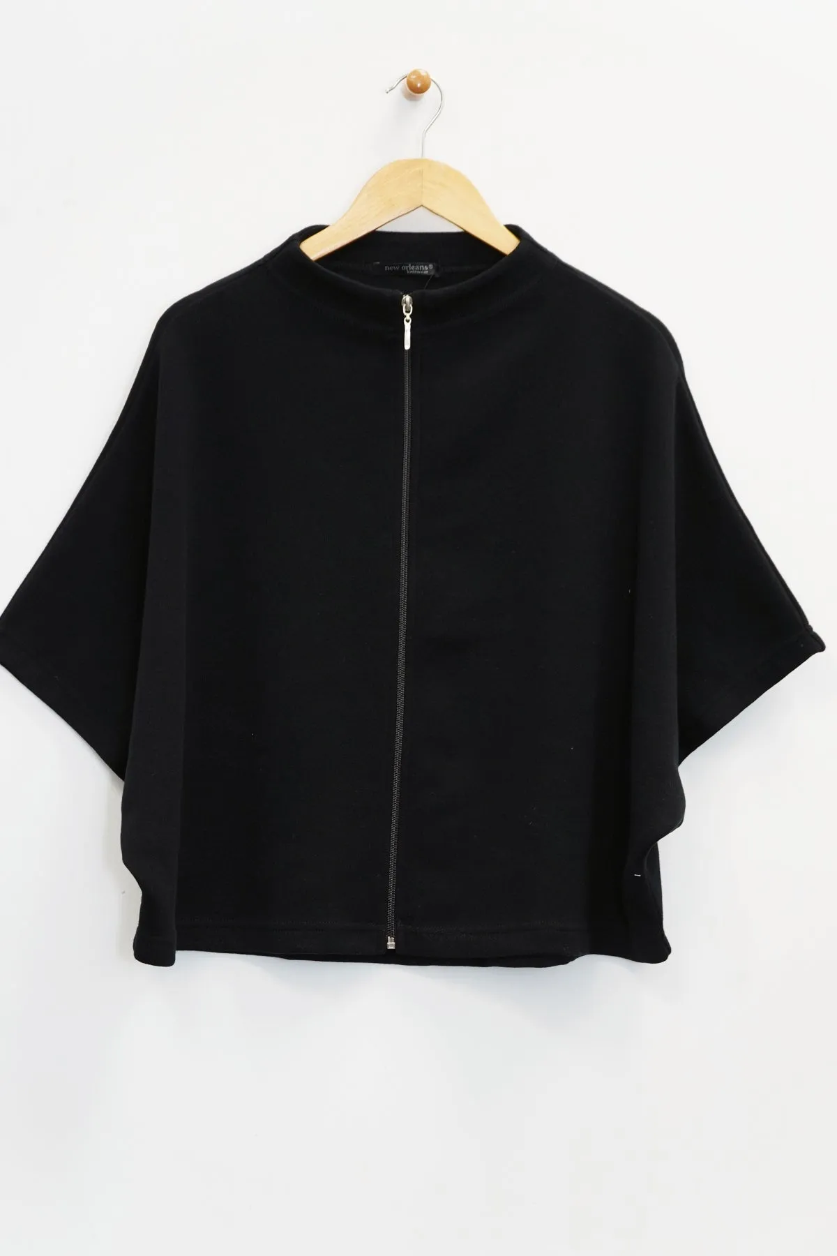 Poncho Zipped Jacket