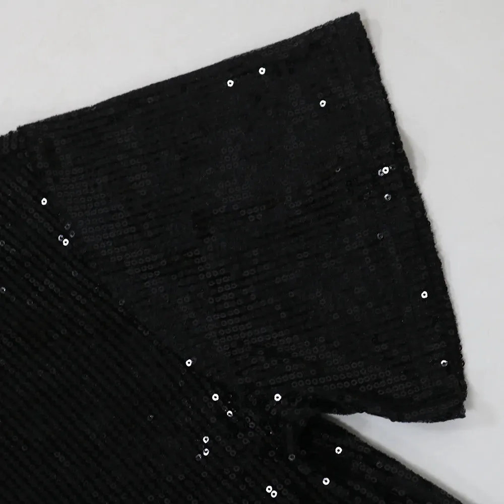 Pre Order:  It's My Birthday Sequined Mini Dress