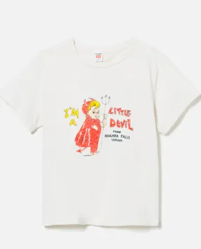 RE/DONE I'm a Little Devil Graphic Tee
