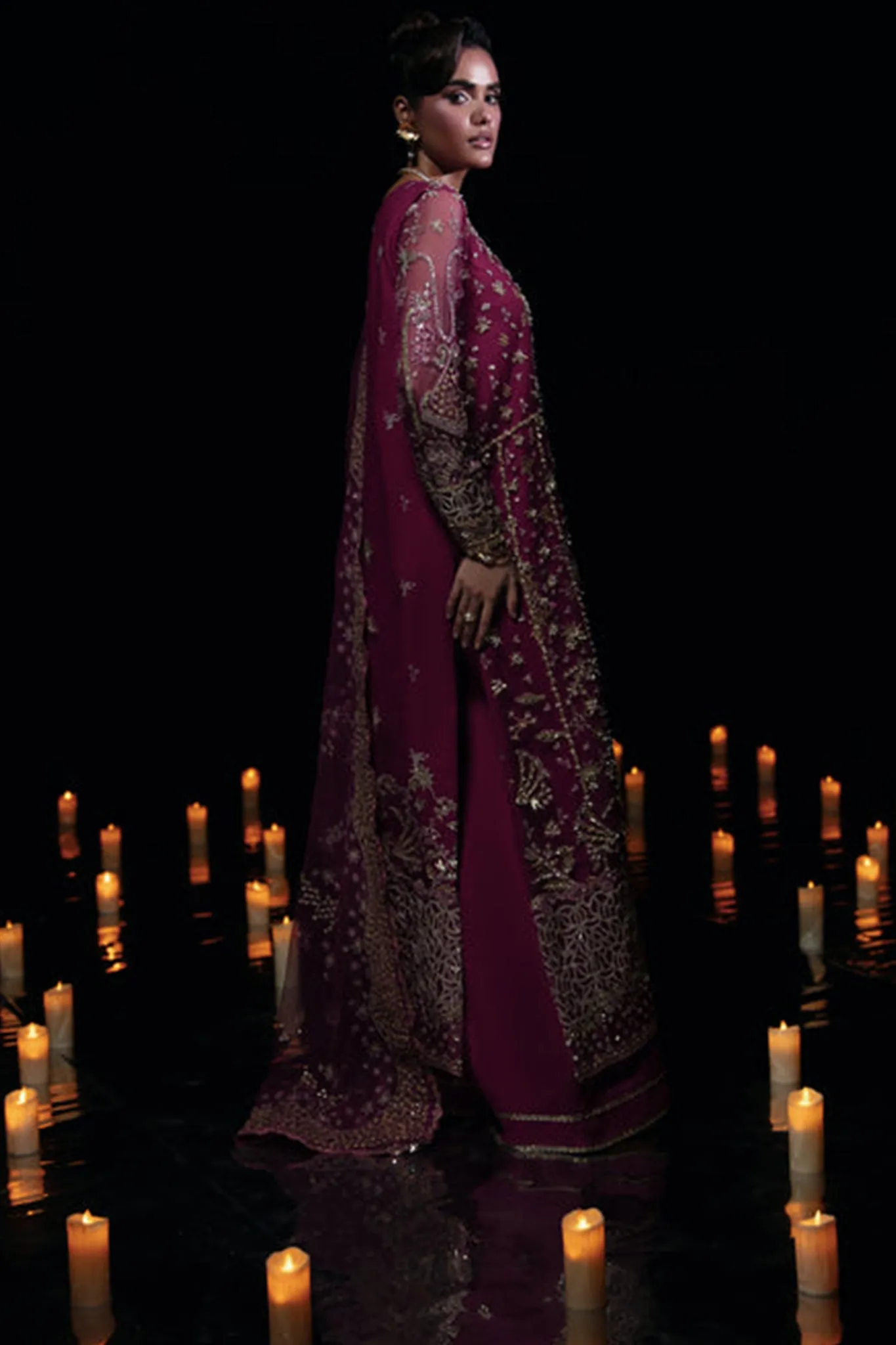 Reve De Luxe By Florent Unstitched 3 Piece Wedding Formals Collection'2024-Rossette