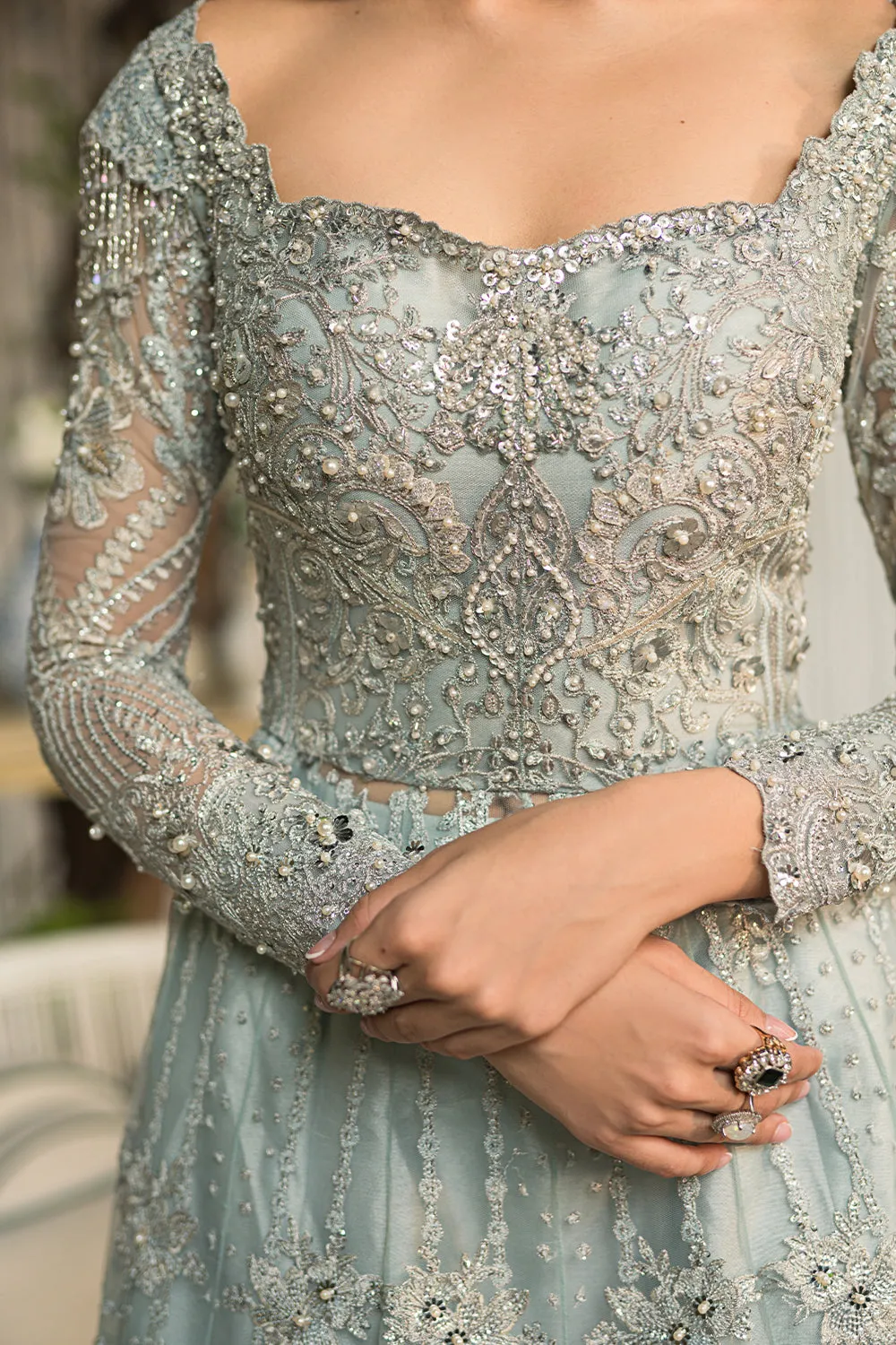 Saira Rizwan Lumiere Luxury Festive Formal Collection – AMU SR-07