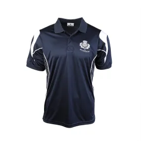 Scotland Thistle Racing Polo Shirt Navy