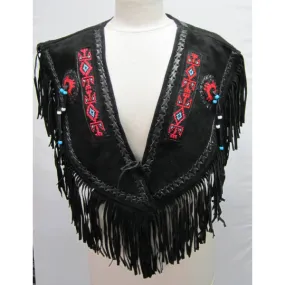 SHAWNEE SUDE PONCHO TOP ER223