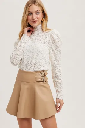 SHEER ELEGANT LACE BLOUSE