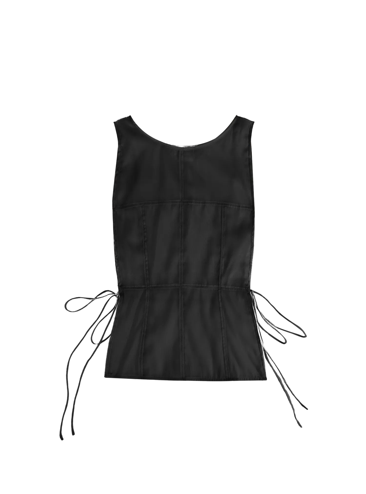 Side Tie Layer Top (Smoke)