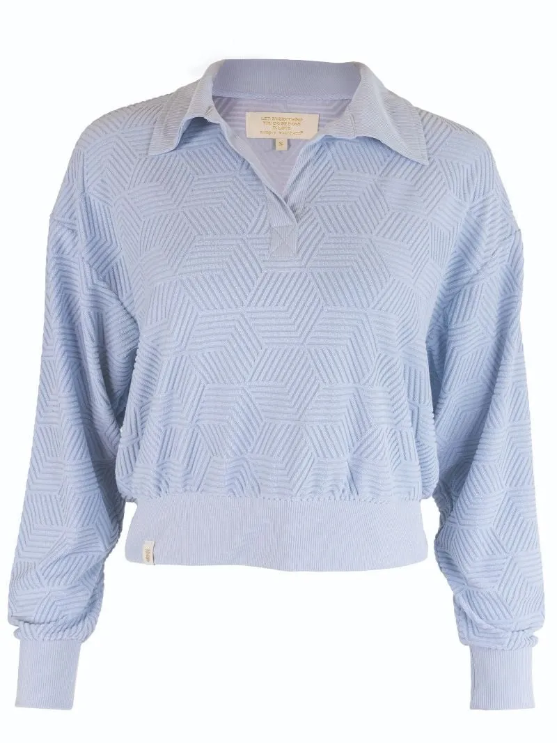 Simply Terry Pullover • Ice