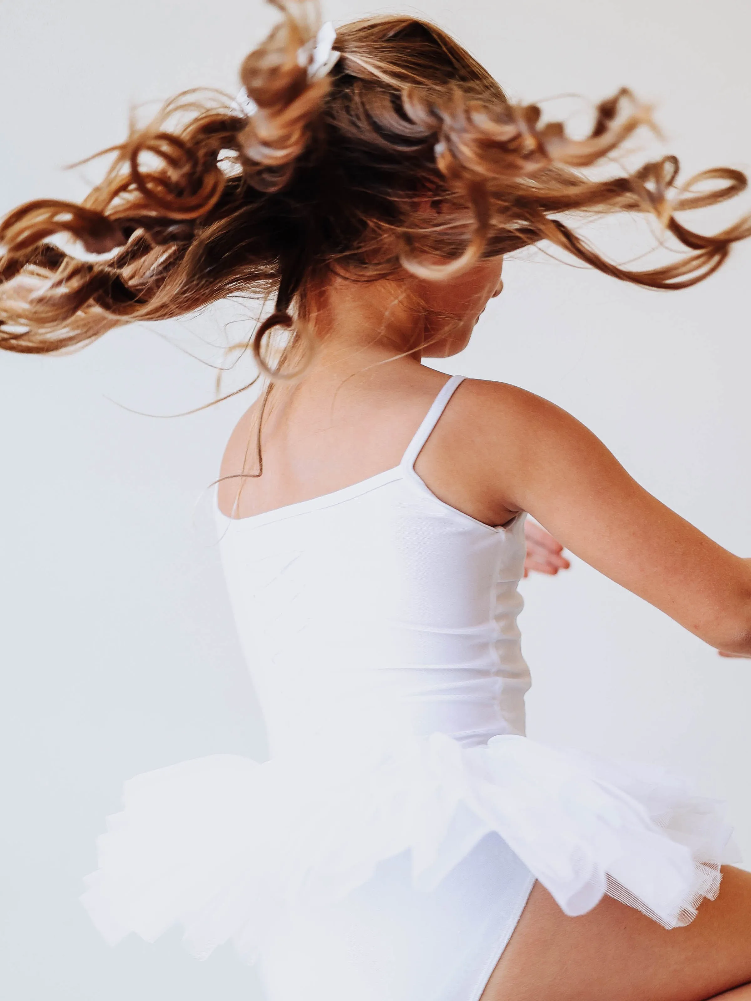 Skirted Tutu Leotard - White
