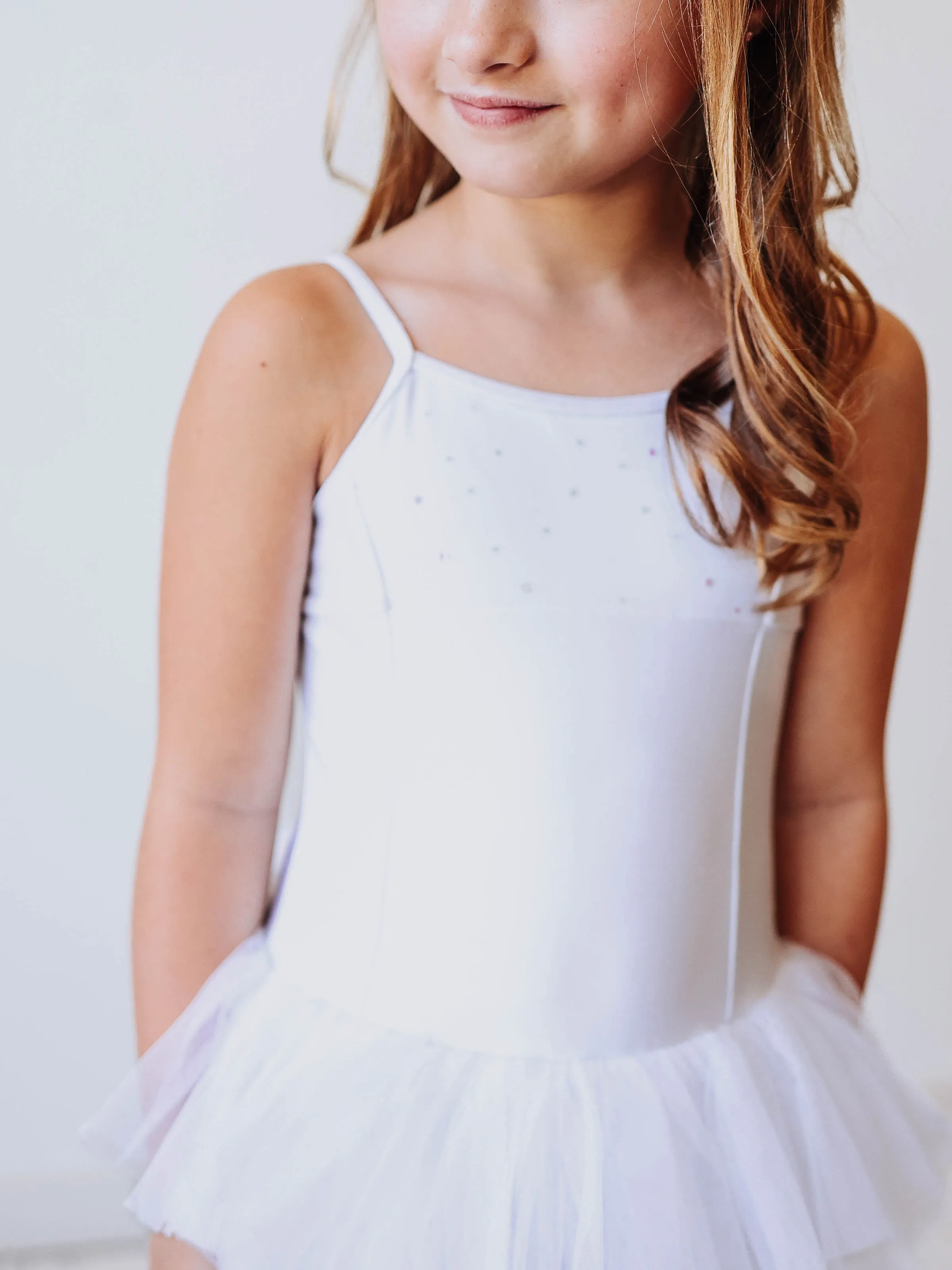 Skirted Tutu Leotard - White