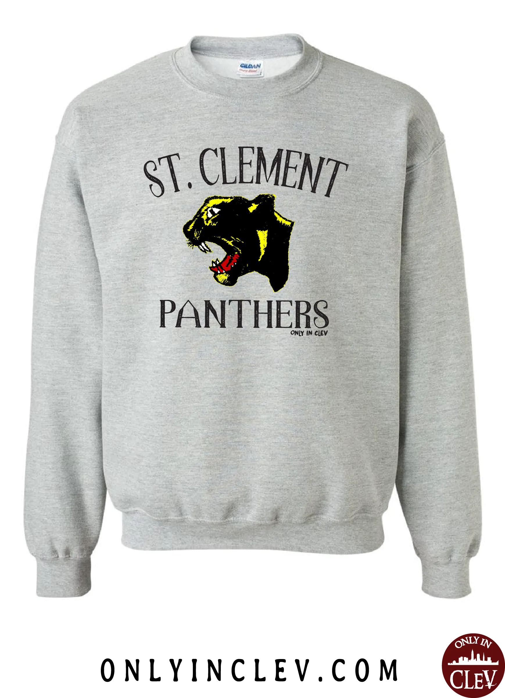St. Clement Panthers Crewneck Sweatshirt