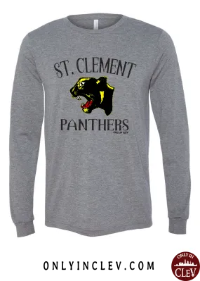 St. Clement Panthers Long Sleeve T-Shirt