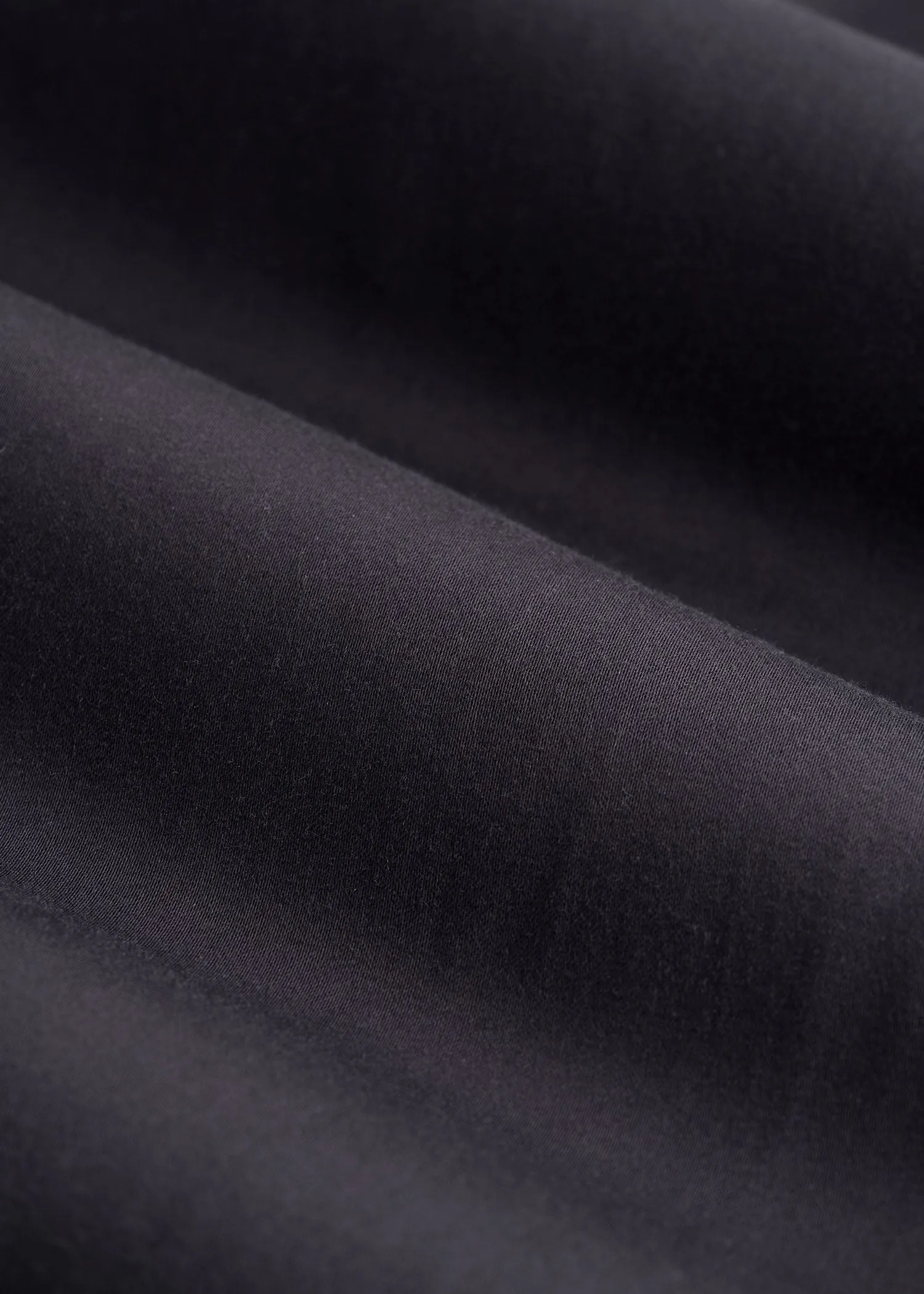 Stretch Twill Tall Men's Jogger Pants in Black