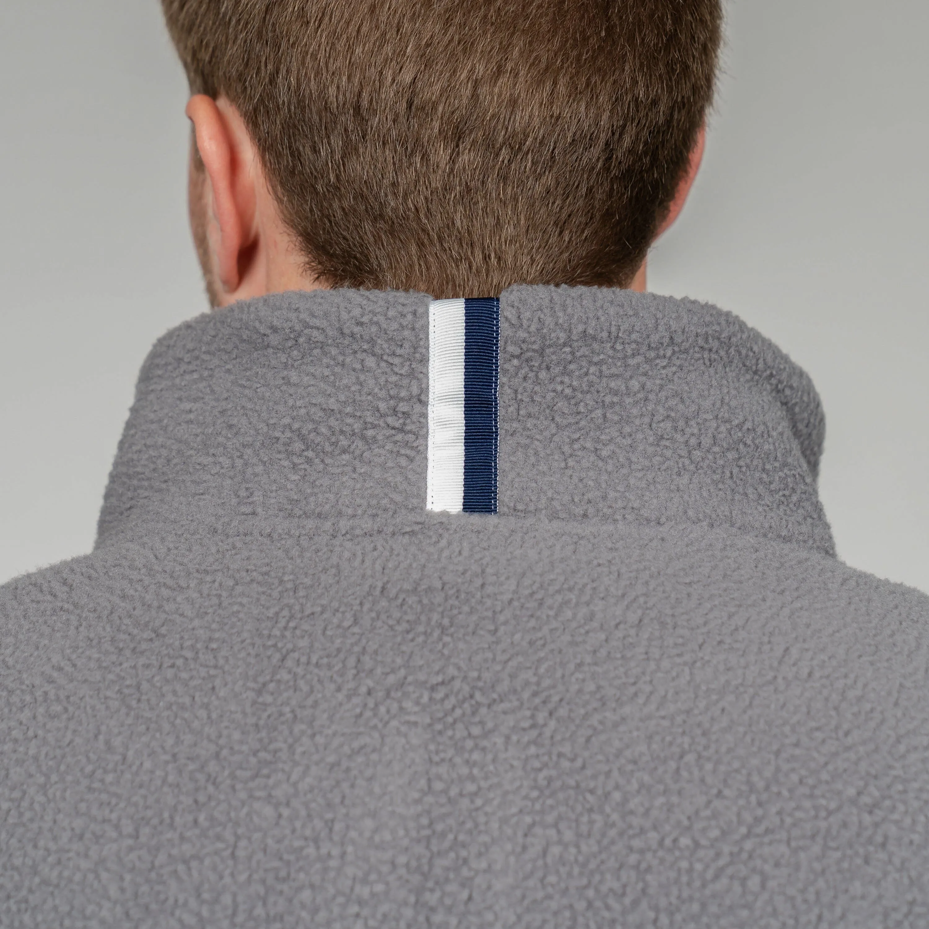 Summit Fleece Pullover | Solid - Boulder Grey