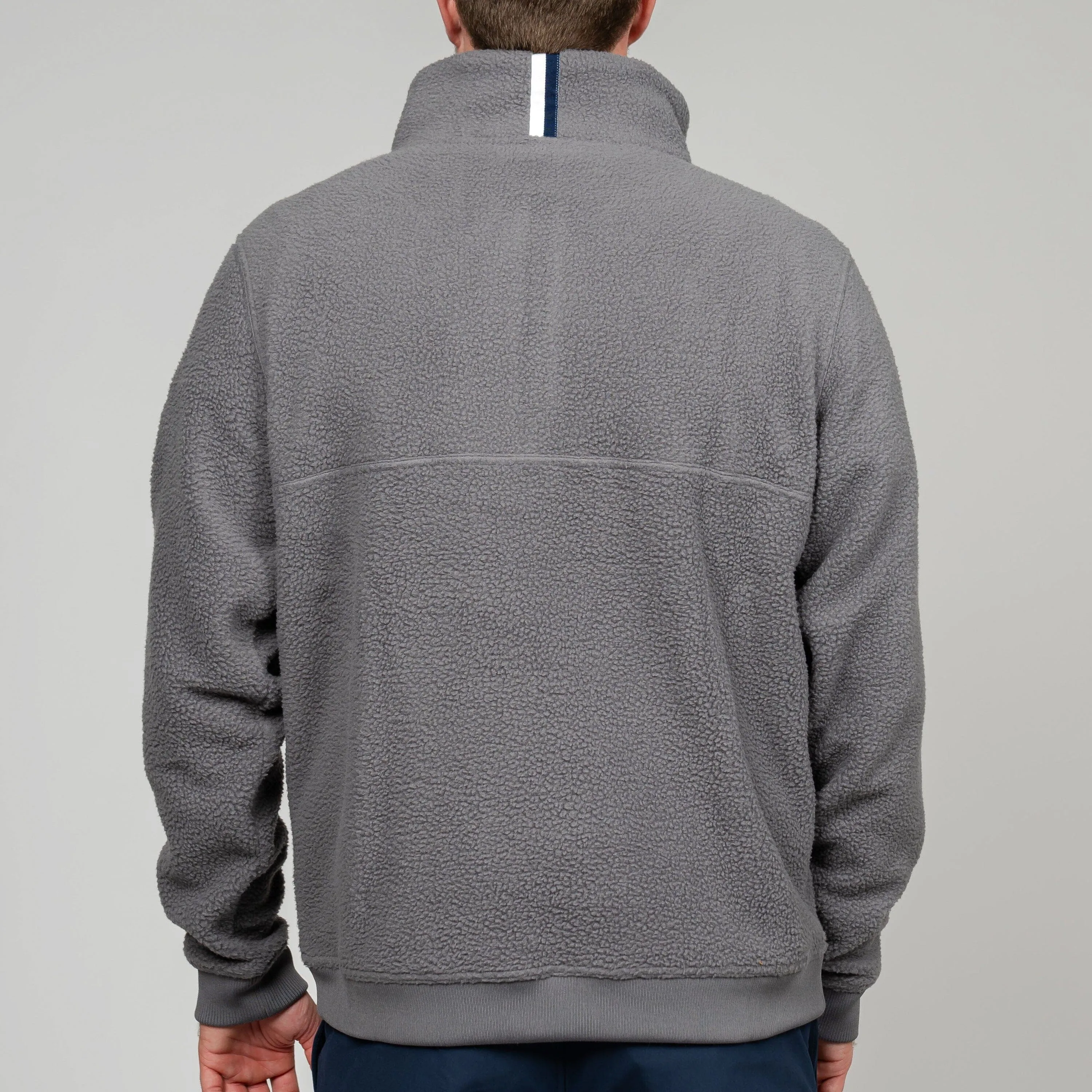 Summit Fleece Pullover | Solid - Boulder Grey
