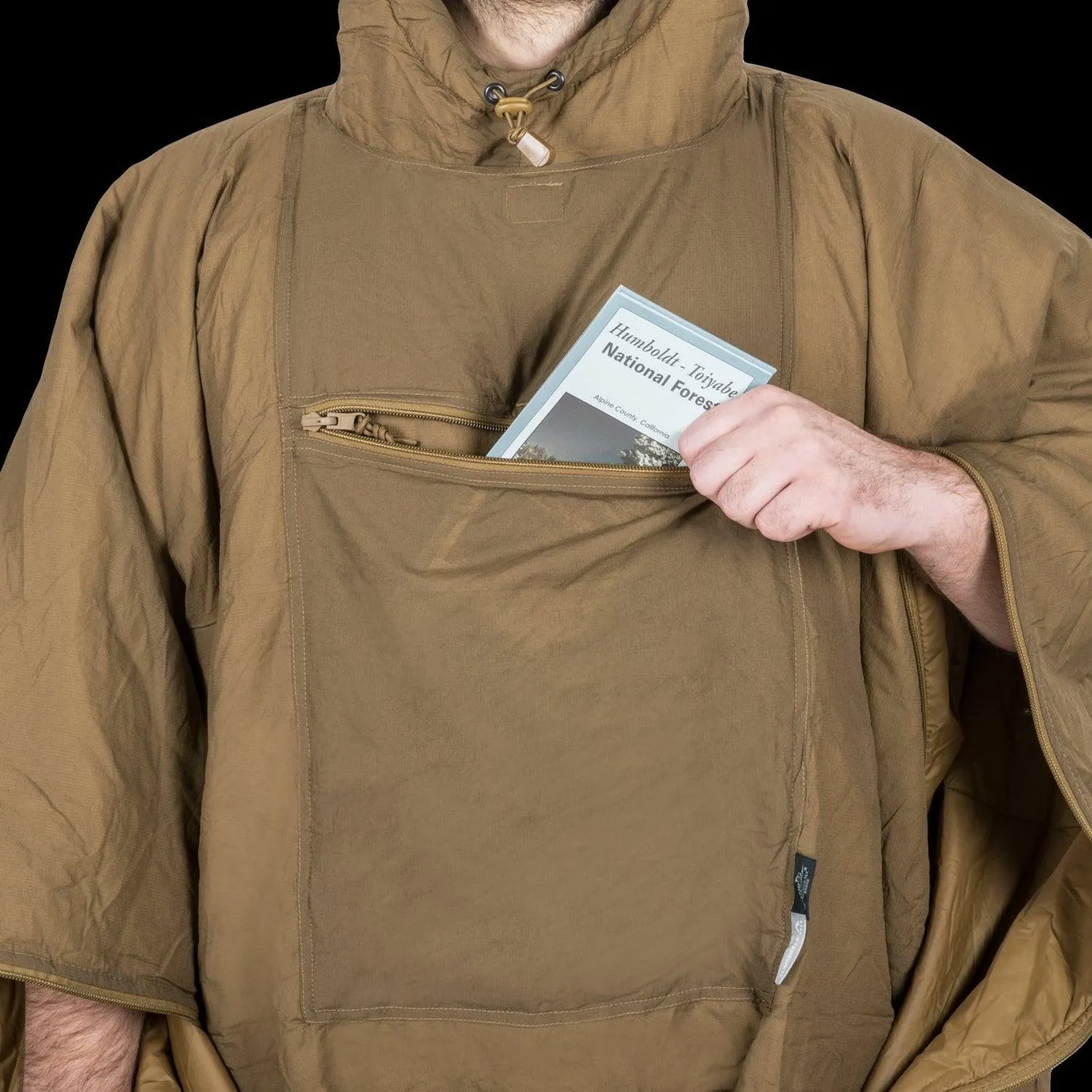 SWAGMAN ROLL Climashield Poncho - Alpha Green
