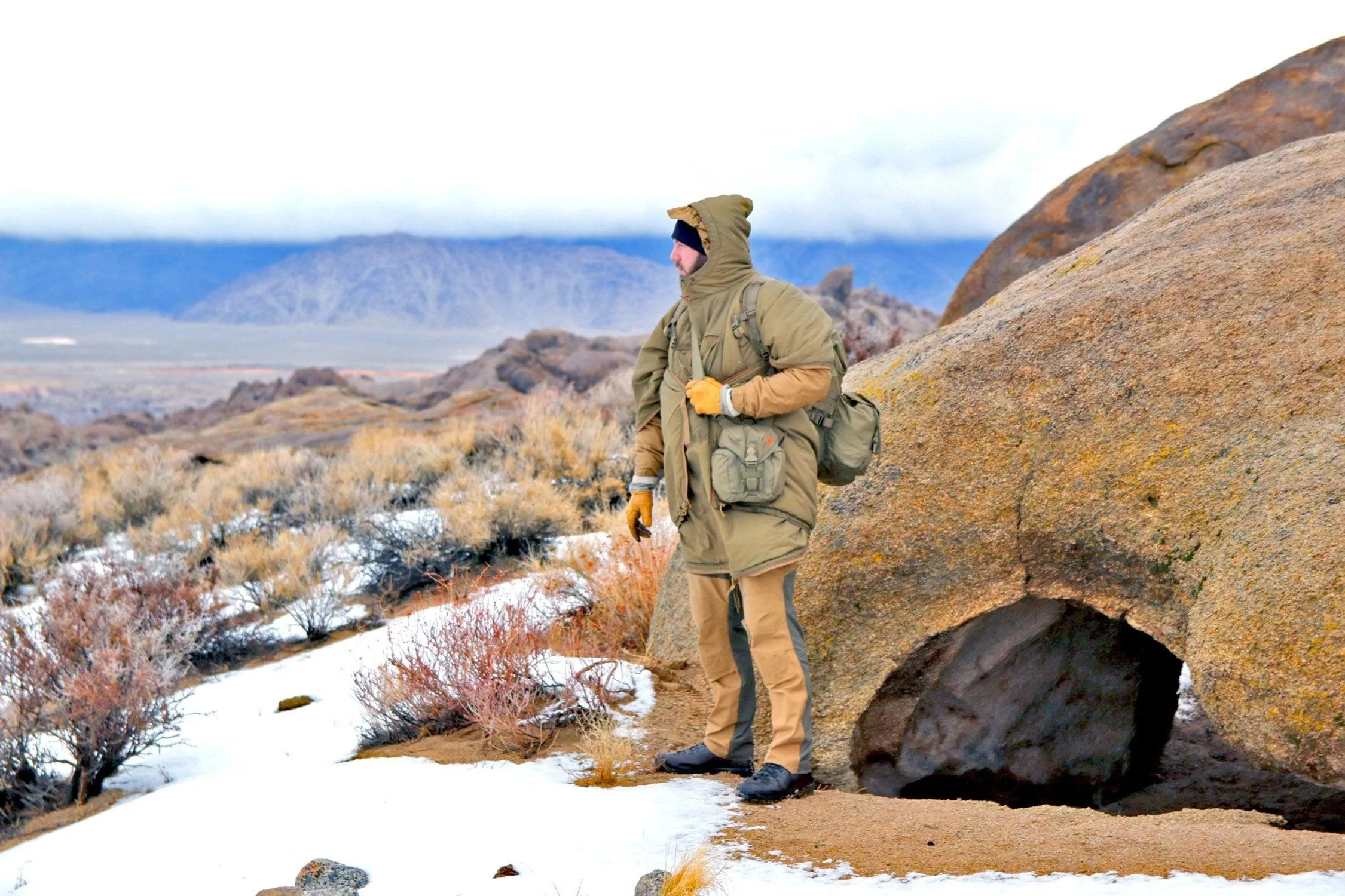 SWAGMAN ROLL Climashield Poncho - Alpha Green