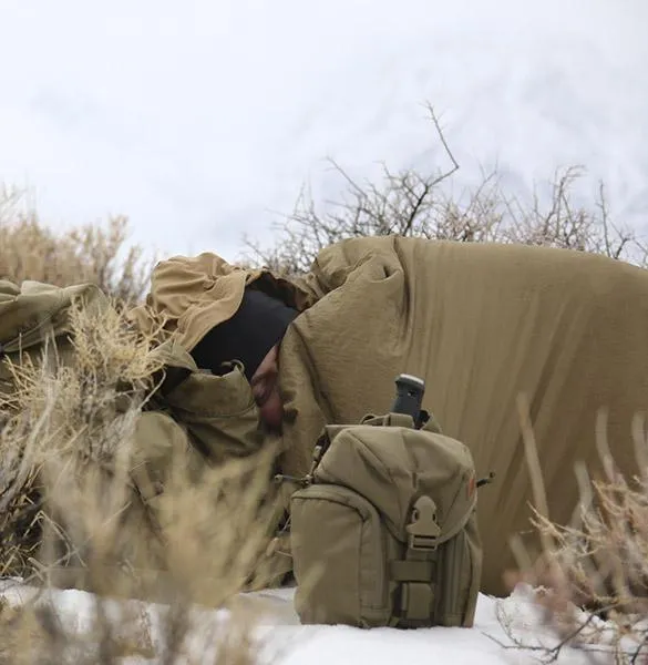 SWAGMAN ROLL Climashield Poncho - Alpha Green