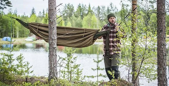 SWAGMAN ROLL Climashield Poncho - Alpha Green
