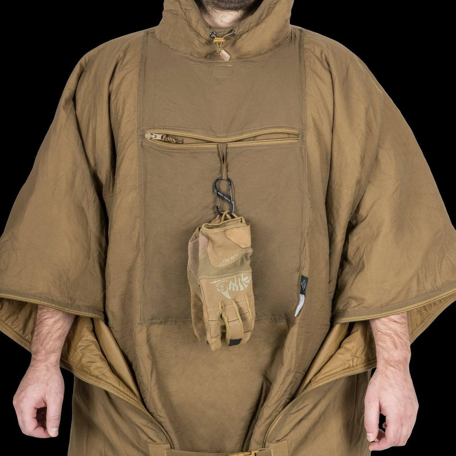 SWAGMAN ROLL Climashield Poncho - Alpha Green