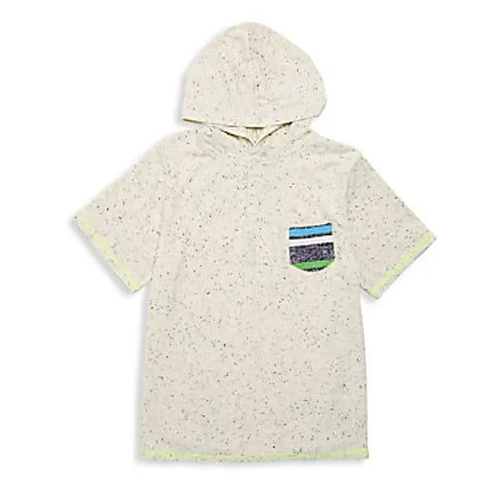 Textured Hooded Henley