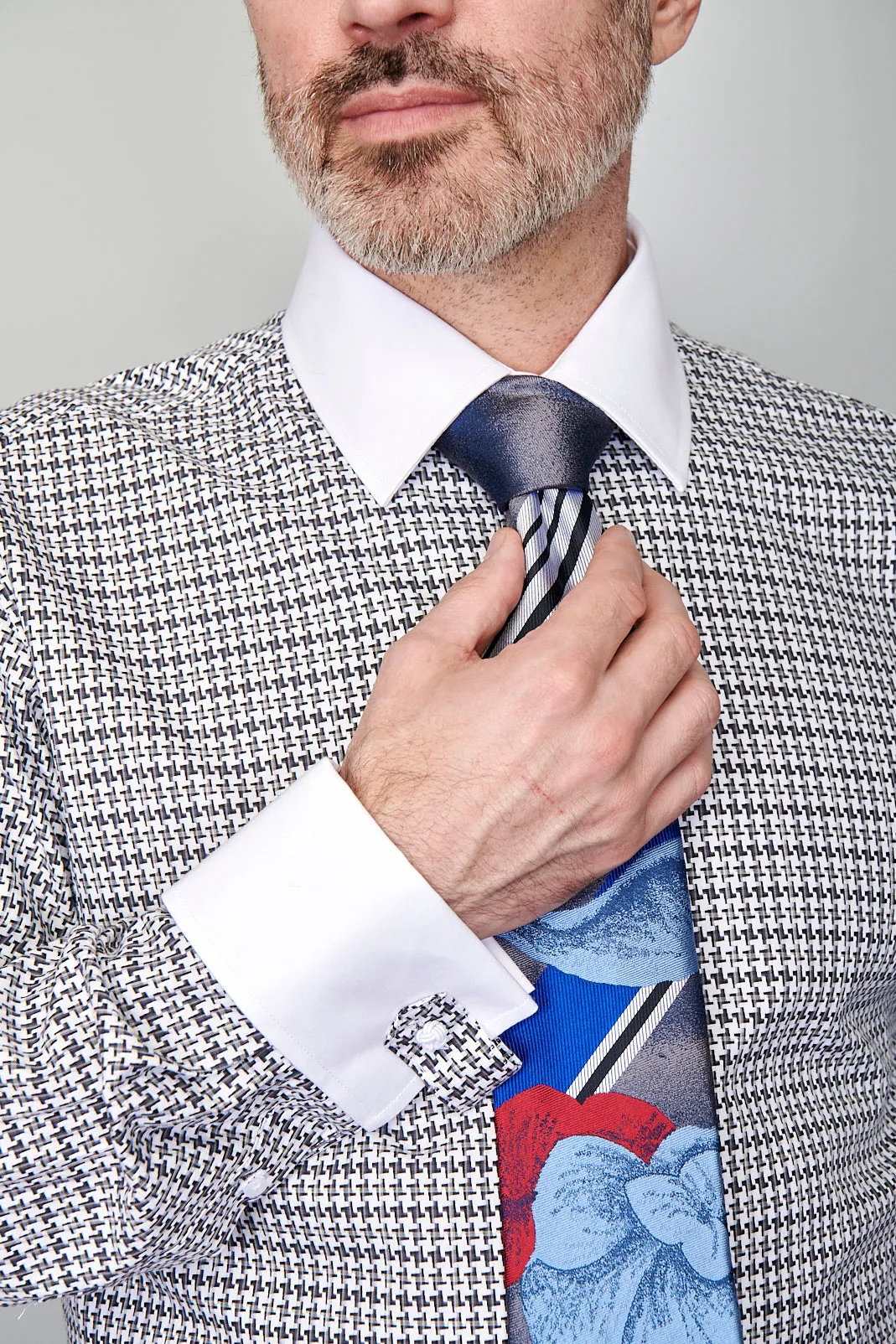 The Rees Dress Shirt | Classic Collar | Tab French Cuff