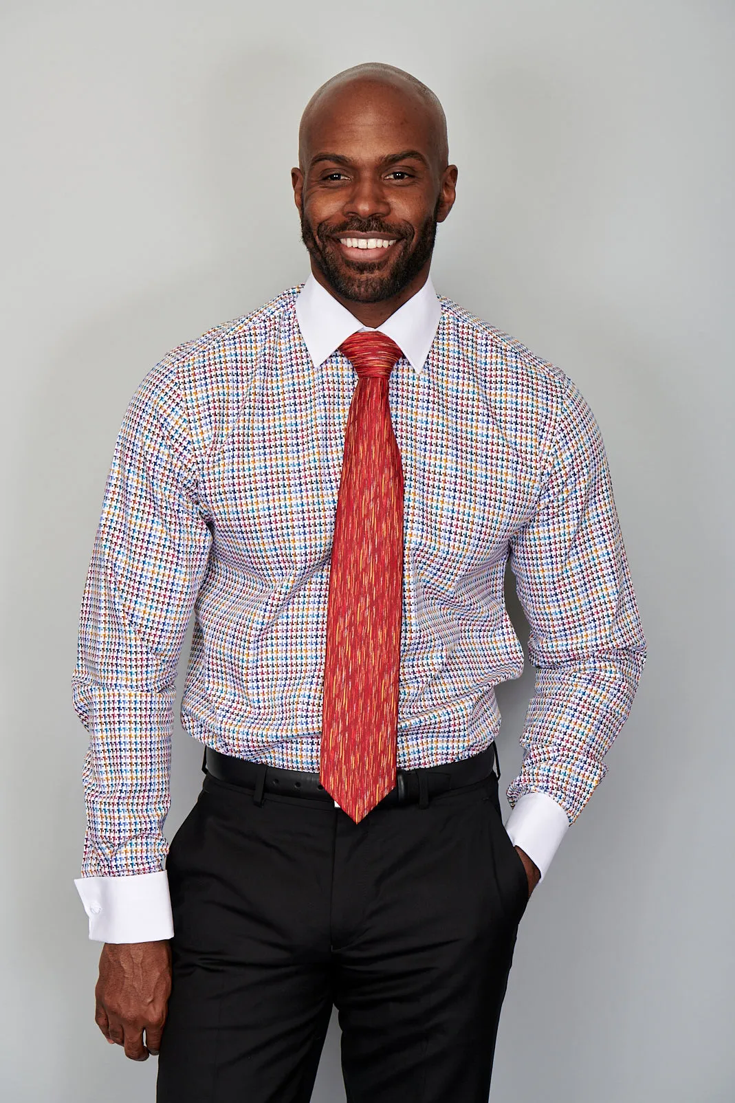 The Rees Dress Shirt | Classic Collar | Tab French Cuff