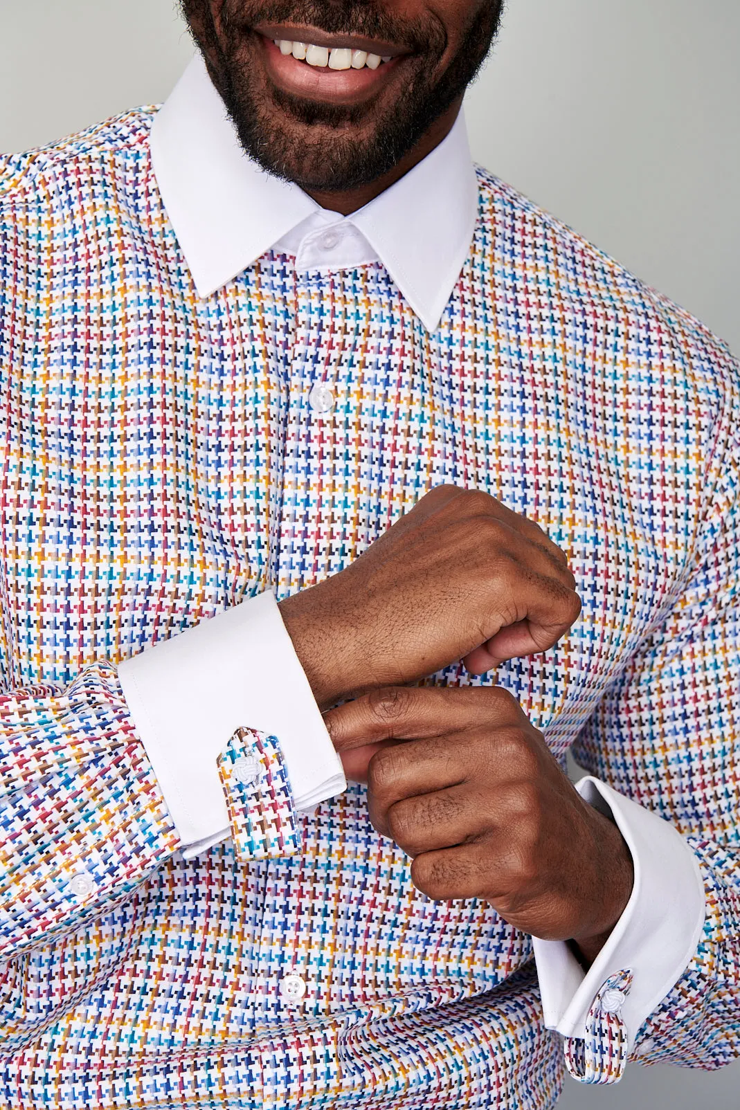 The Rees Dress Shirt | Classic Collar | Tab French Cuff