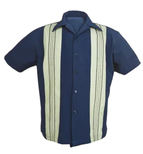 The Ricardo Shirt in Denim/Sage