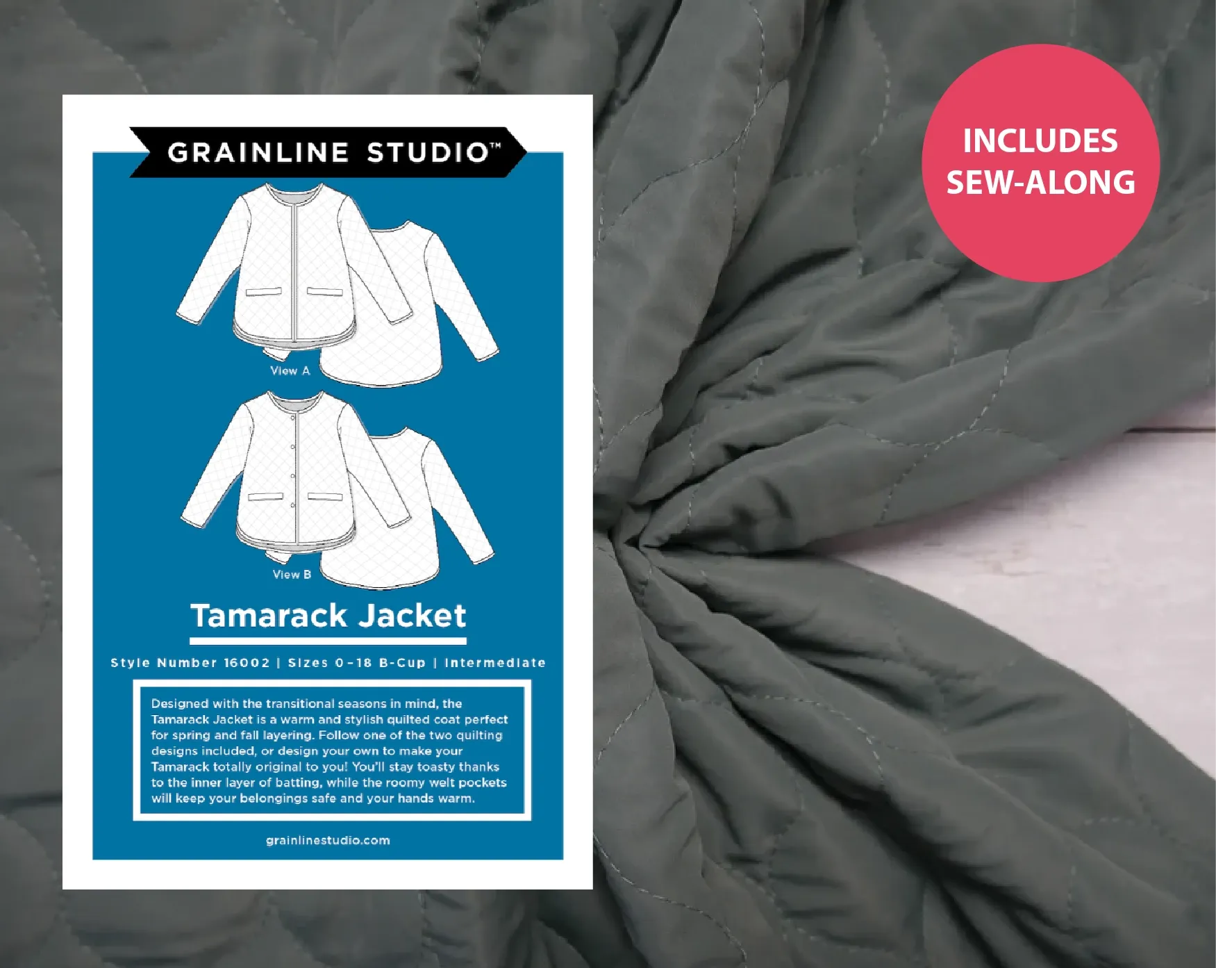 The Tamarack Jacket Kit - Sage