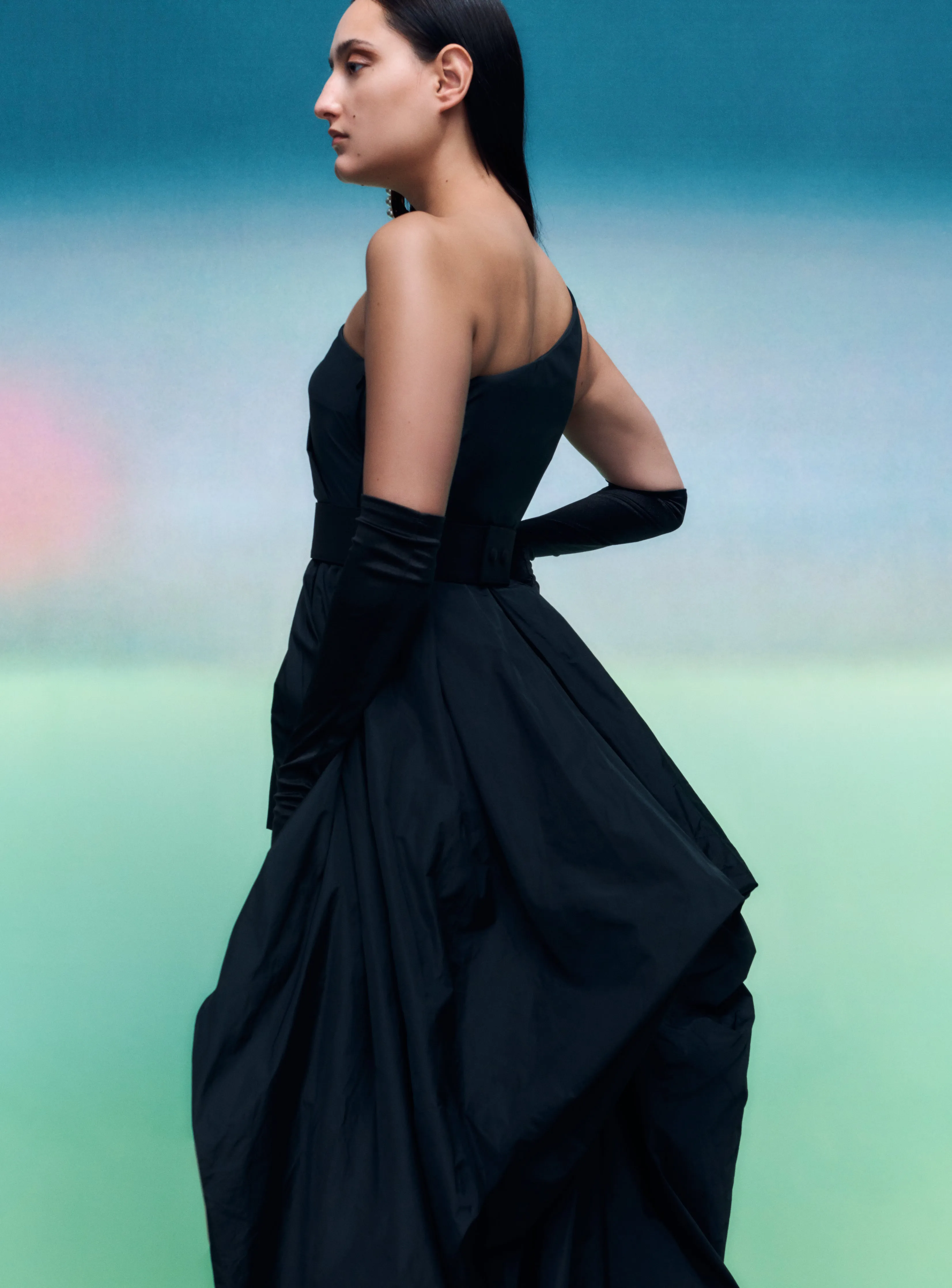 The Xelia Maxi Dress in Black