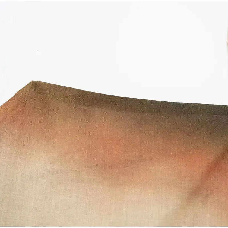 Tie Dye Hanging Neck Maxi Dress
