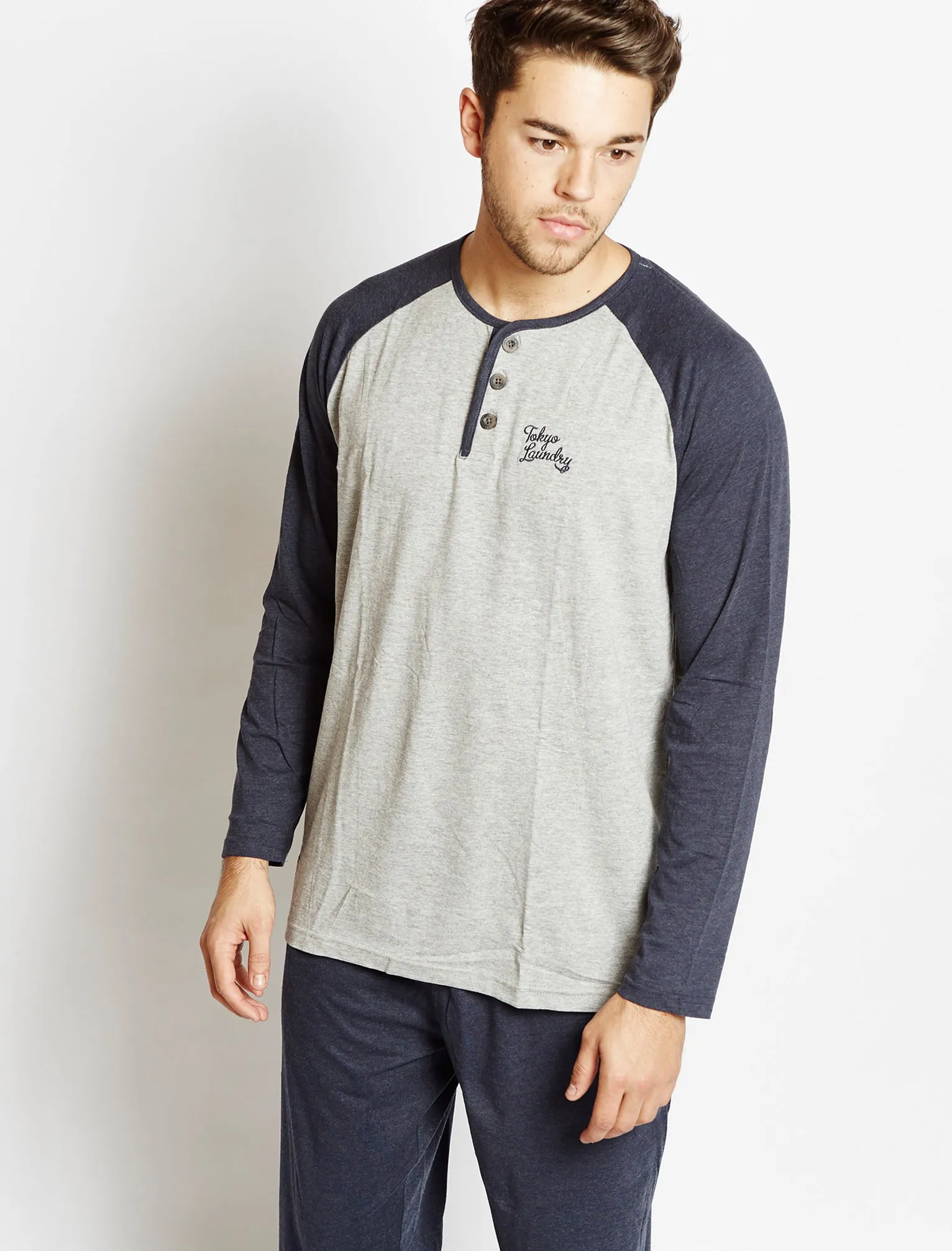 Tokyo Laundry Faraday dark grey lounge set