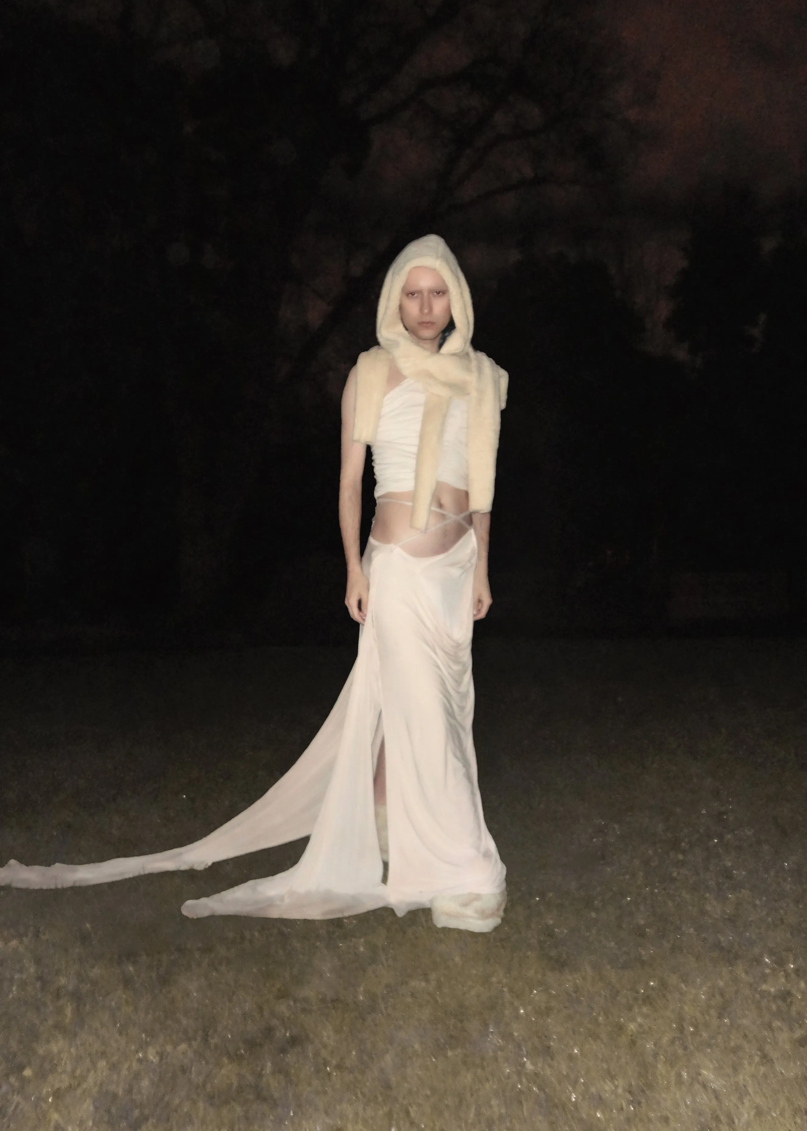 truthsayer draped skirt