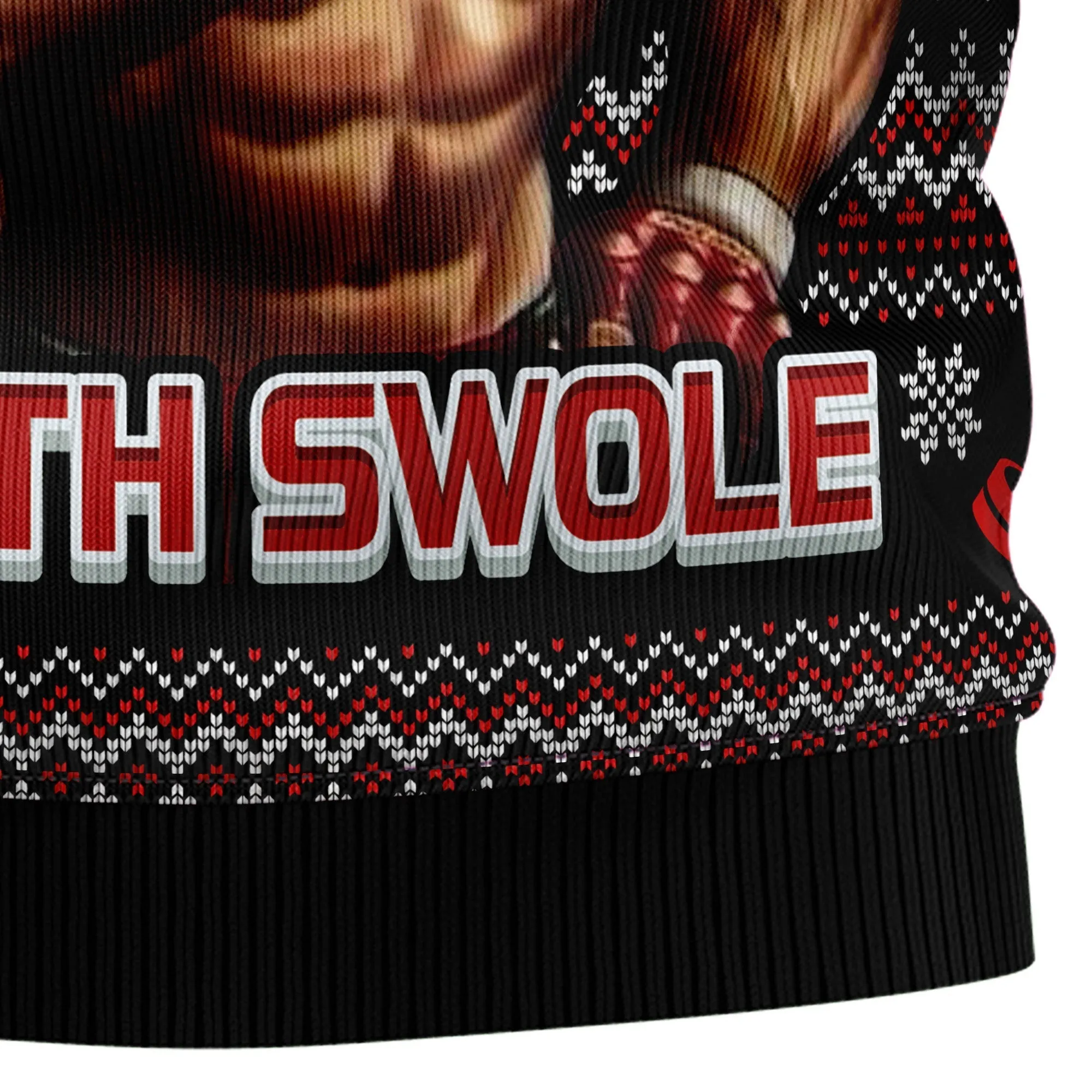 Ugly Christmas Sweater JulesRoche All-Over Print Holiday Knit