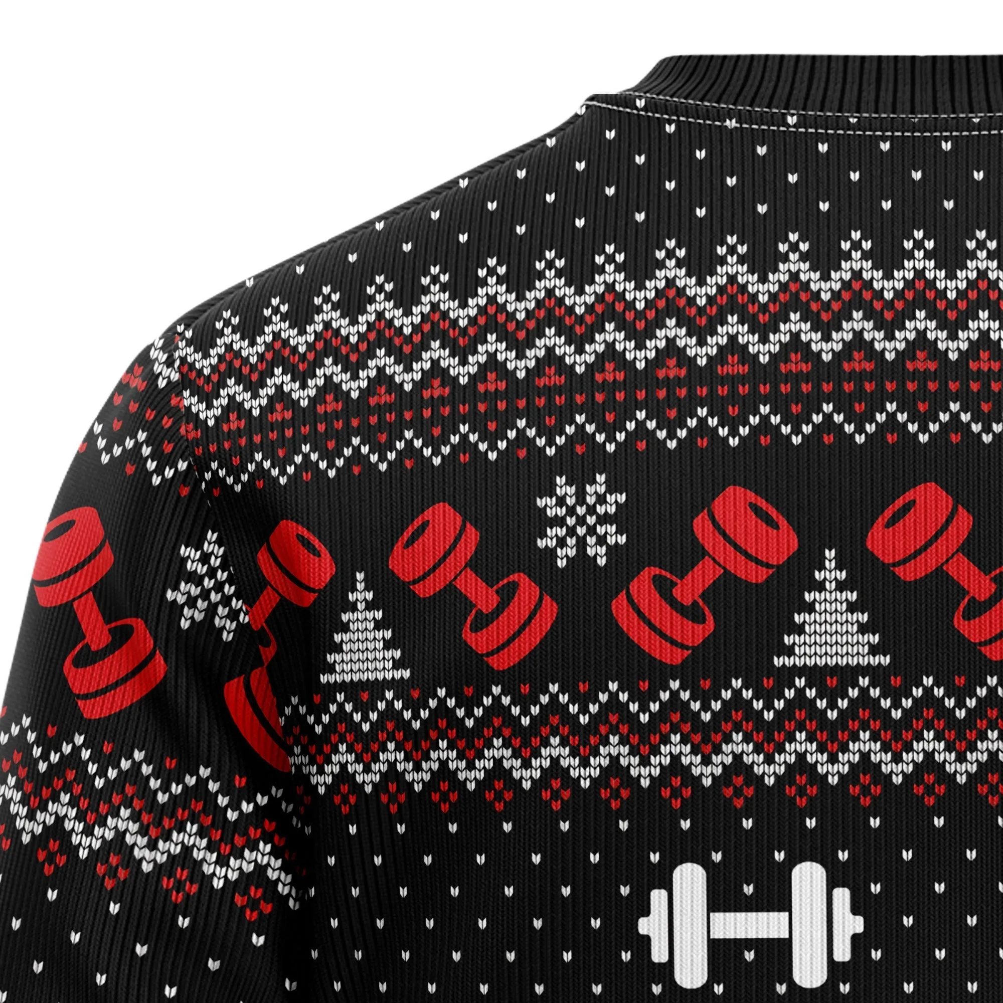 Ugly Christmas Sweater JulesRoche All-Over Print Holiday Knit
