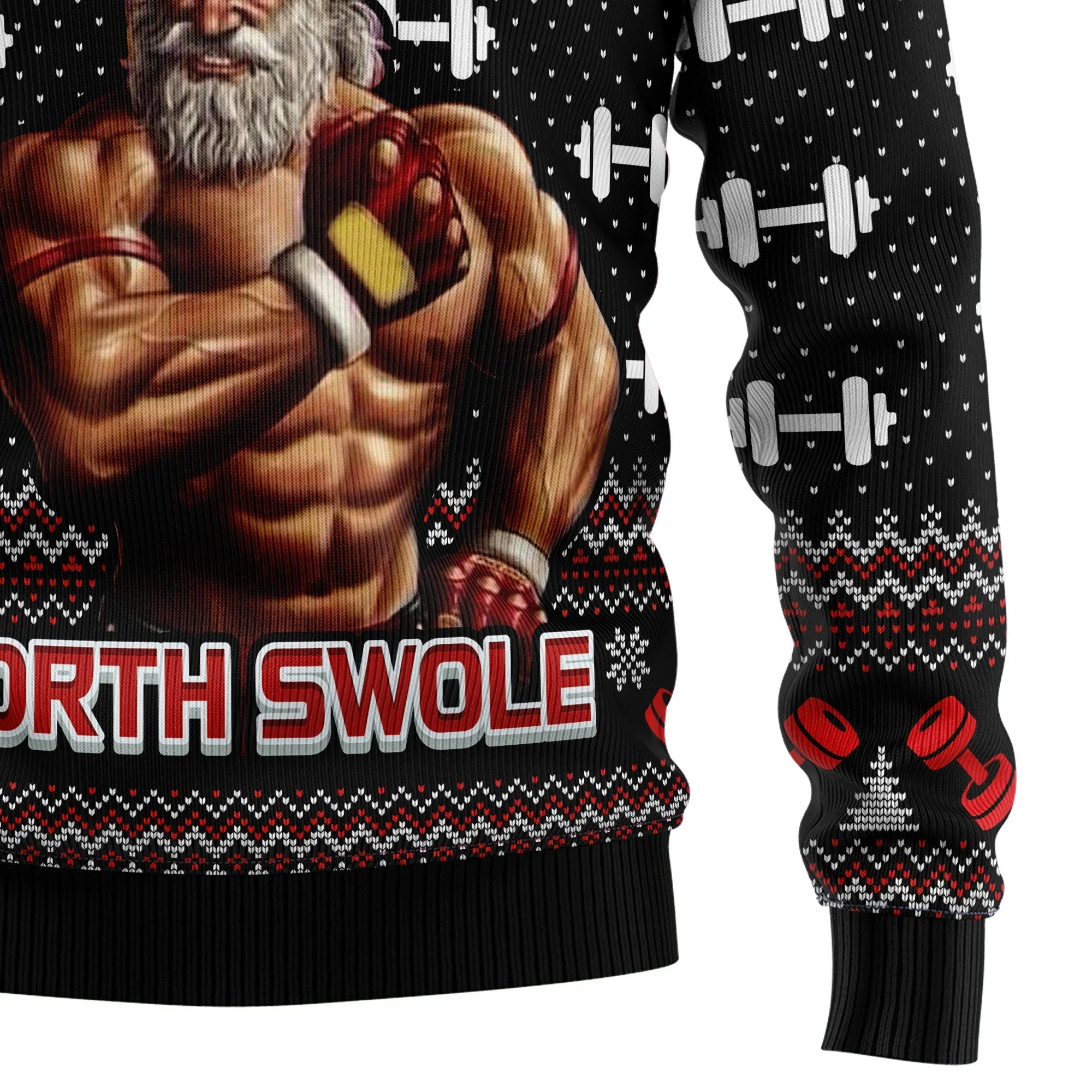 Ugly Christmas Sweater JulesRoche All-Over Print Holiday Knit