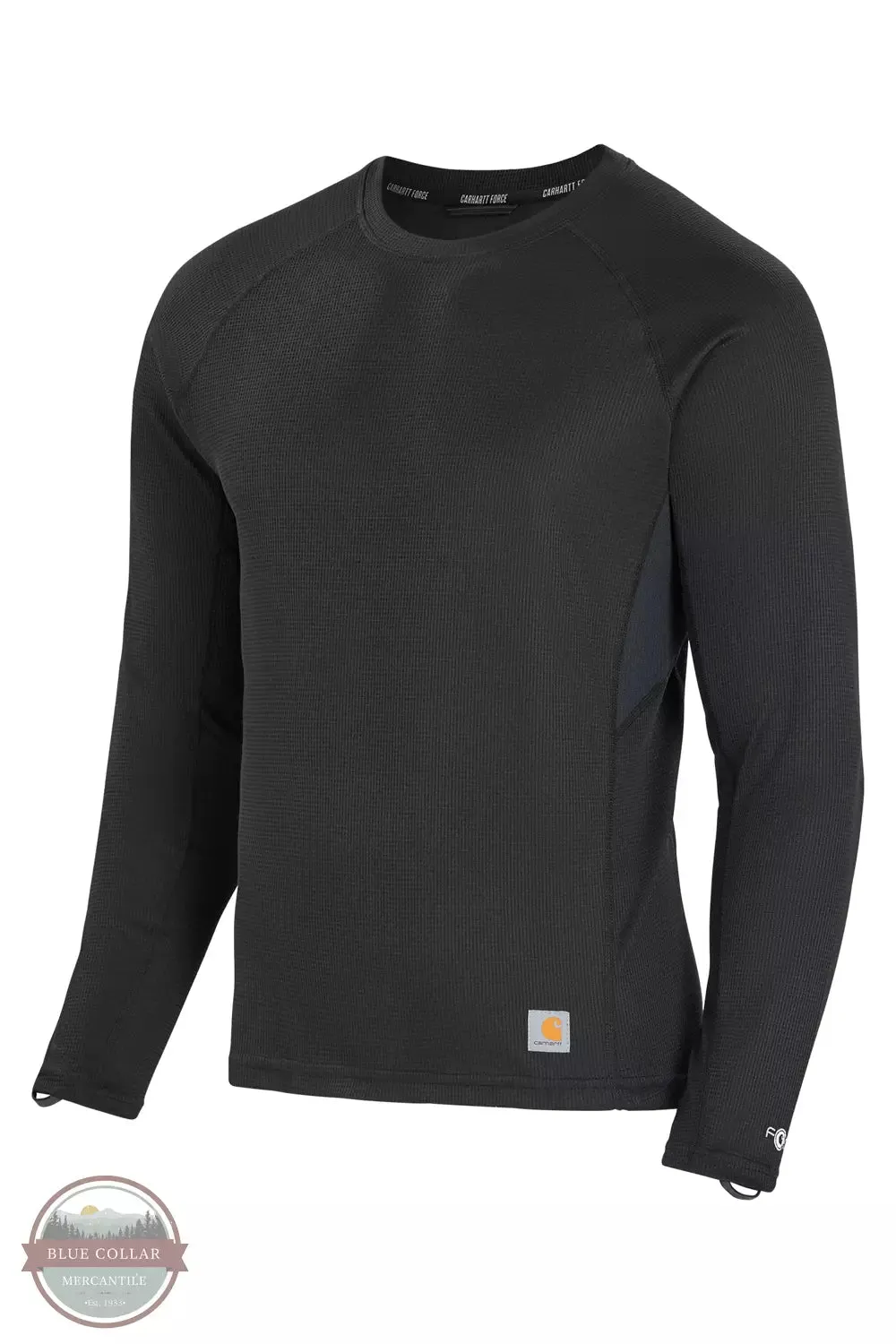 UM0223M Force Midweight Micro-Grid Long Sleeve Base Layer Top