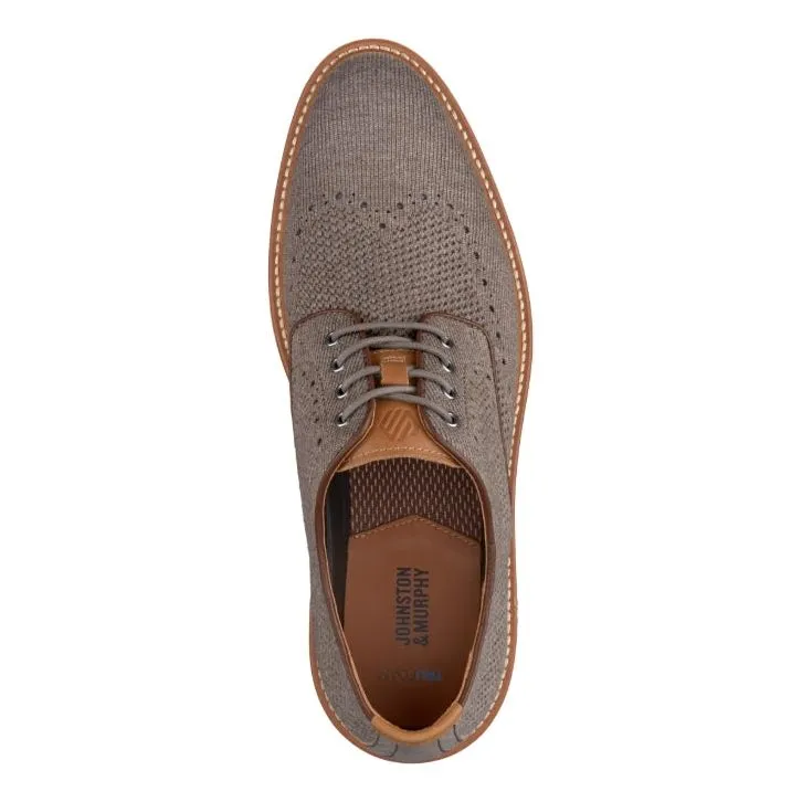 Upton Knit Wingtip - Gray Knit