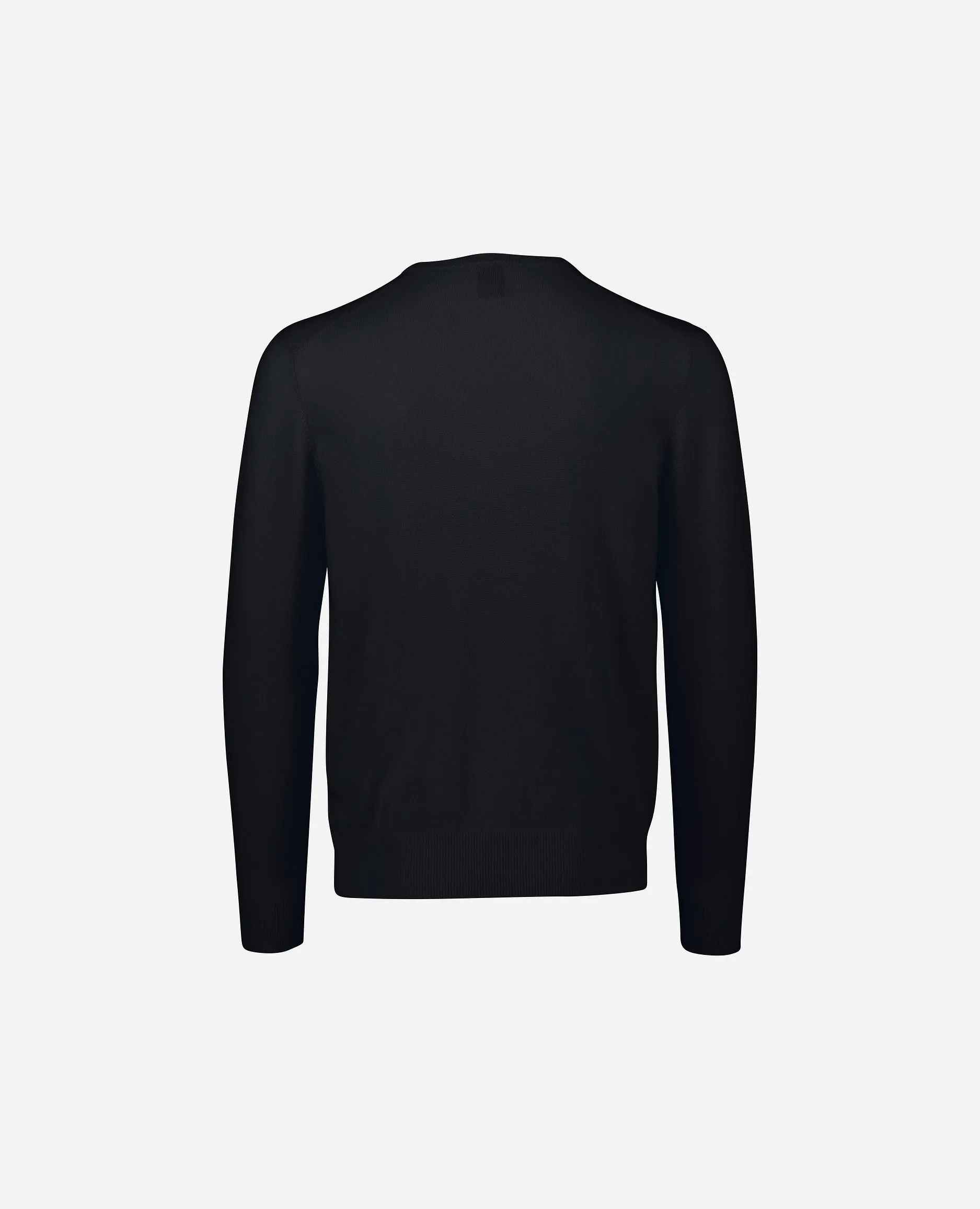 V-Ausschnitt Pullover aus Cashmere in Navy