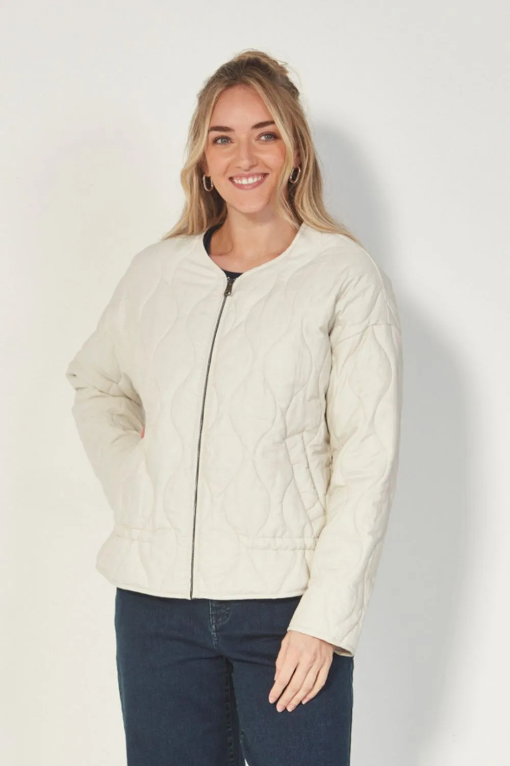 Vega Jacket | Bone